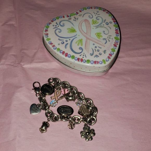 Sweet Brighton POWER OF PINK Charm Bracelet 2006 - Picture 6 of 14